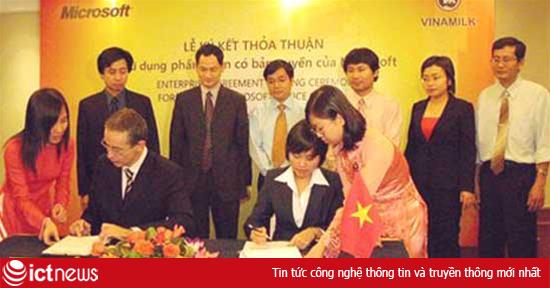 Vinamilk chi 670.000 USD hợp pháp hóa phần mềm