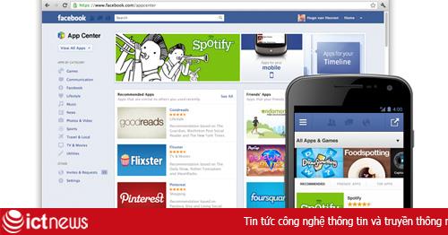 Facebook sắp có kho ứng dụng riêng