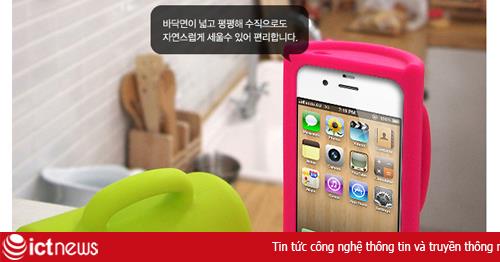 Vỏ iPhone hình nửa chiếc cốc ngộ nghĩnh