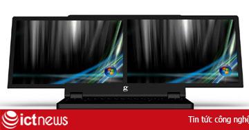 Laptop 2 màn hình giá 3.000 USD