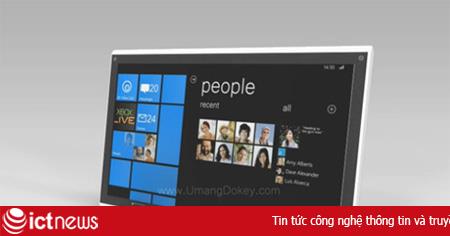Thiết kế 'trong mơ' của tablet chạy Windows Phone 7