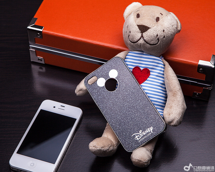 Bộ vỏ iPhone Teddy Bear lấp lánh