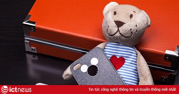 Bộ vỏ iPhone Teddy Bear lấp lánh