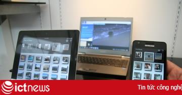Intel có công nghệ kết nối smartphone – tablet – PC