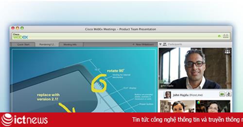 Dùng thử miễn phí hội nghị trực tuyến Cisco WebEx