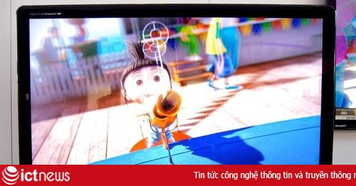 TV 3D Quattron của Sharp giá từ 4.200 USD