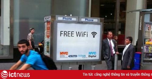 New York biến bốt điện thoại cũ thành trạm phát Wi-Fi