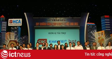 HCA trao giải Huy chương vàng và Top 5 CNTT-TT