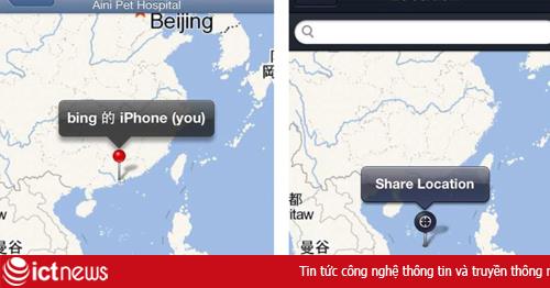 Sau WeChat, Line và WhatsApp cũng có bản đồ 