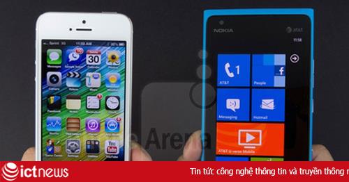 Microsoft cho đổi iPhone cũ lấy điện thoại Windows Phone