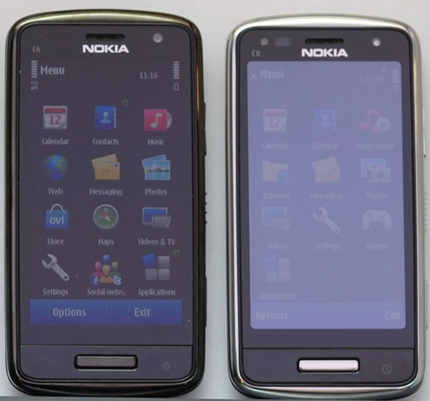 Chỉ Nokia E7 và C6