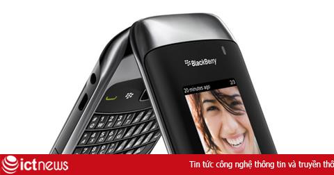 RIM giới thiệu BlackBerry nắp gập tiếp theo