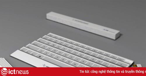 Độc đáo bàn phím xếp