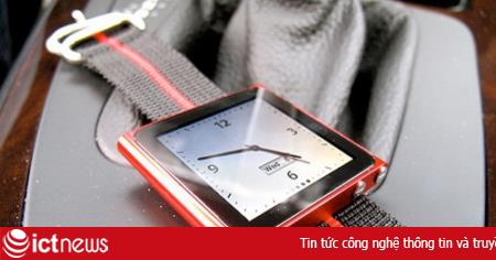 Điều chế iPod Nano thành đồng hồ đeo tay