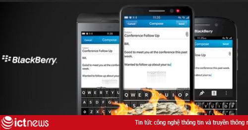 Điện thoại BlackBerry sắp được sản xuất tại Trung Quốc
