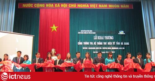 Hà Giang khai trương Cổng thông tin điện tử