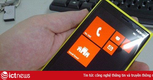 Rò rỉ ảnh Nokia Lumia Windows Phone 8 màu vàng