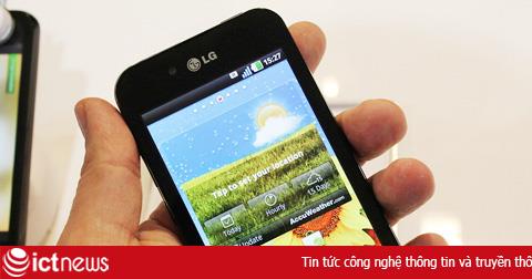 LG Optimus Black giá hơn 12,5 triệu