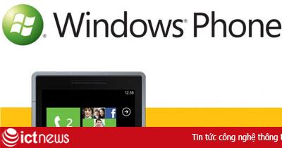 Microsoft: Windows Phone 7 không dành cho máy tính bảng
