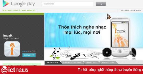 Viettel ra mắt ứng dụng iMuzik 3G cho smartphone