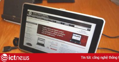 Máy tính bảng HP hướng tới doanh nhân