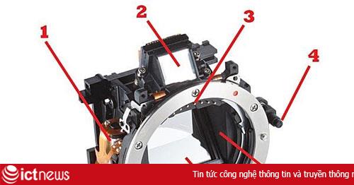 Cận cảnh hệ thống gương trong của Sony A55 và A33