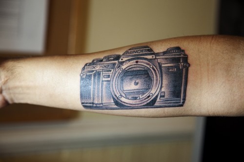 Details more than 71 camera tattoo on arm  thtantai2