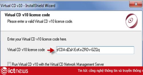 Tạo và quản lý ổ ảo với virtual CD v10