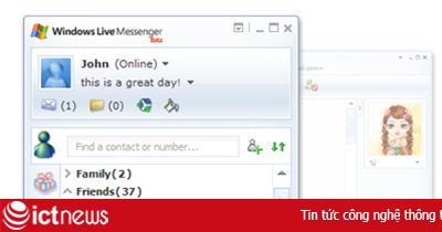 Những tính năng mới của Windows Live Messenger 9.0&nbsp;