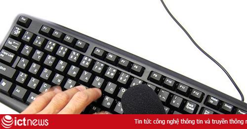 Bàn phím “không tiếng  động”