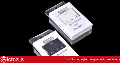 Đầu đọc thẻ và cổng USB cho iPad
