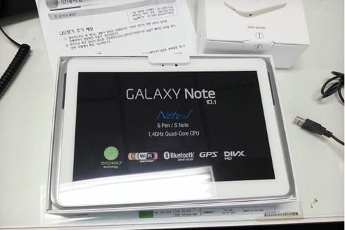 Galaxy Note 10.1 có khả năng nhắn tin SMS