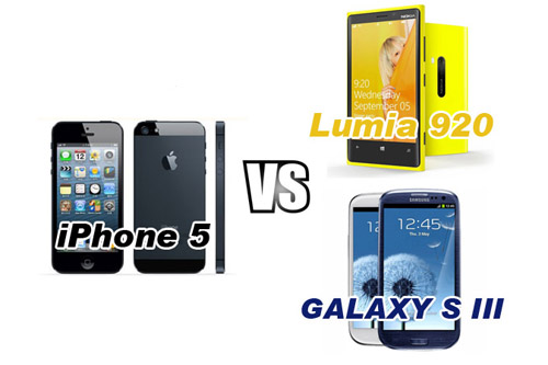 iPhone 5, Galaxy S3, Lumia 920: 'mèo nào cắn mỉu nào'?