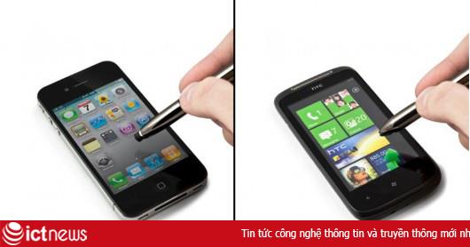 Chọn bút chấm cho màn hình cảm ứng