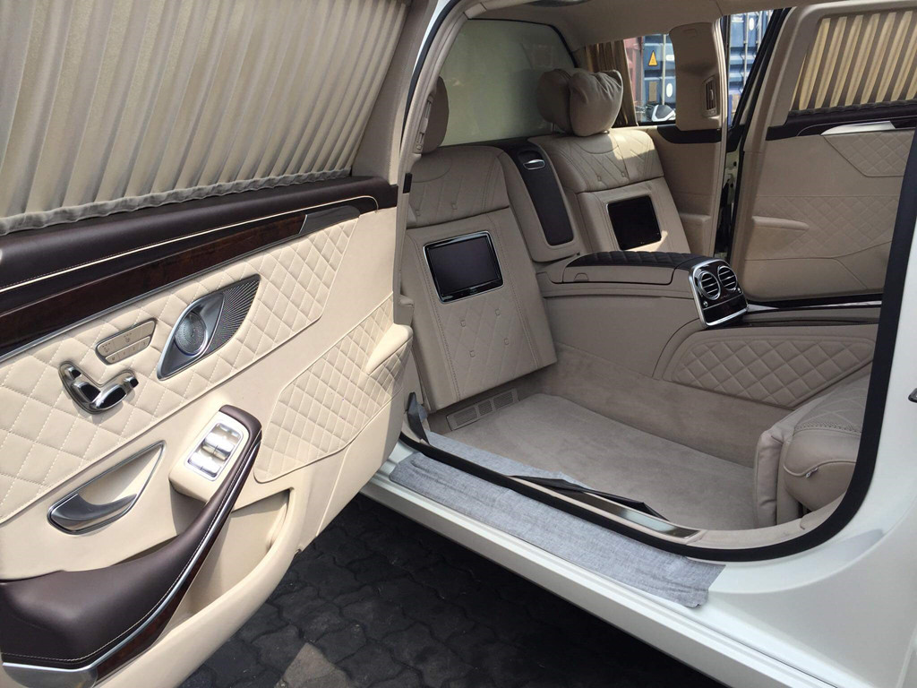 Mercedes-Maybach S600 Pullman - sedan cua gioi sieu giau ve Viet Nam hinh anh 6