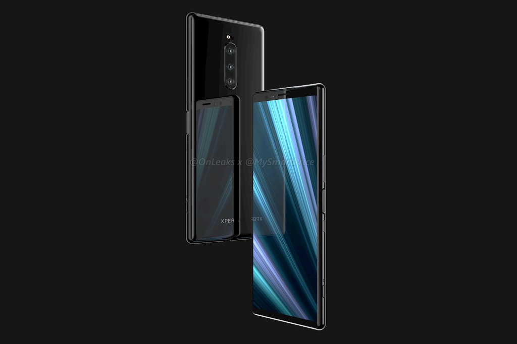 Sony Xperia XZ4: màn hình khổng lồ, viền siêu dầy, không tai thỏ, cụm 3 camera và nhiều bất ngờ