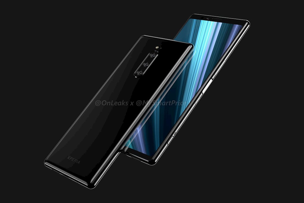 Sony Xperia XZ4: màn hình khổng lồ, viền siêu dầy, không tai thỏ, cụm 3 camera và nhiều bất ngờ
