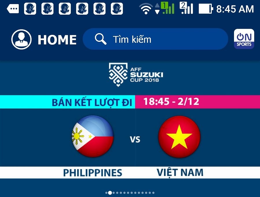 Hướng dẫn xem trực tiếp AFF Suzuki Cup trên Bóng đá TV