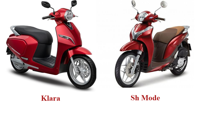 Xe máy điện Vinfast Klara và SH Mode: Xe nào kinh tế hơn?