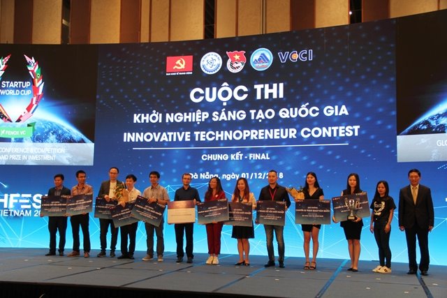 Đội Abivin đoạt giải vô địch cuộc thi khởi nghiệp sáng tạo quốc gia 2018