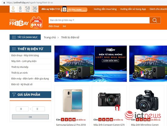 Ngày mai, người dùng Việt có cơ hội mua hàng ngàn sản phẩm 0 đồng trong Online Friday 2018