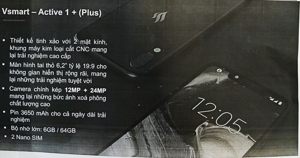 Loạt 4 smartphone sắp ra mắt của Vingroup lộ diện hoàn toàn từ thiết kế cho đến cấu hình: Vsmart Active 1, Active 1+, Joy 1, Joy 1+