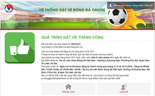 Cách mua vé online chung kết AFF Cup 2018 cực nhanh bằng VNPay QR