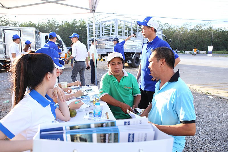 Trải nghiệm loạt xe tải Hyundai mới qua chuối hoạt động Fun Driving