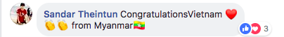 Dân mạng nước ngoài hết lòng ủng hộ và tin tưởng đội tuyển Việt Nam sẽ giành ngôi vô địch AFF Cup 2018 - Ảnh 6.