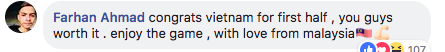 Dân mạng nước ngoài hết lòng ủng hộ và tin tưởng đội tuyển Việt Nam sẽ giành ngôi vô địch AFF Cup 2018 - Ảnh 8.