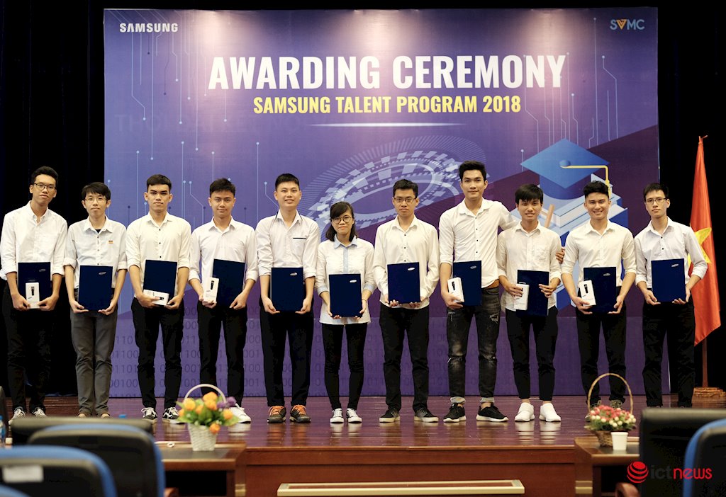 11 sinh viên Học viện Công nghệ BCVT nhận học bổng Tài năng Samsung 2018 | Đã có 68 sinh viên PTIT nhận được học bổng “Tài năng Samsung”