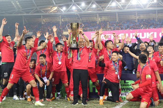 Cách đổi avatar Facebook mừng Việt Nam vô địch AFF Suzuki Cup 2018
