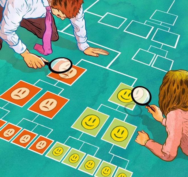 Bo tranh con nguoi chay theo gia tri ao, danh mat chinh minh hinh anh 6