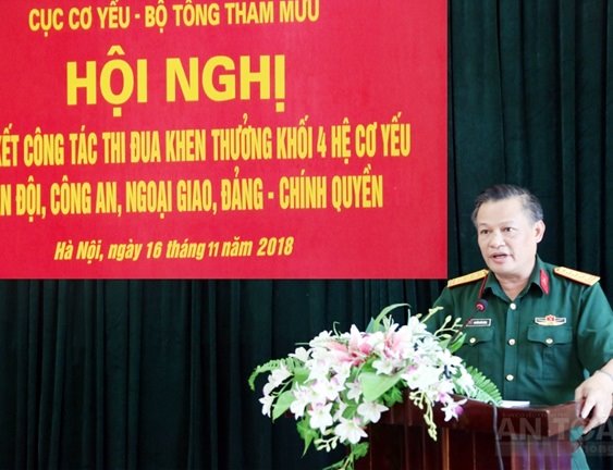 Khối 4 Hệ Cơ yếu hướng tới thi đua an toàn thông tin năm 2019